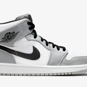 Air Jordan 1 Mid Light Smoke Grey