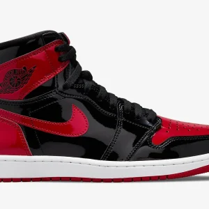 Air Jordan 1 Retro High OG Patent Bred