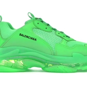Balenciaga Triple S Neon Green Clear Sole