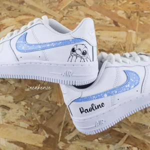 Stitch prénom - Air Force 1 custom