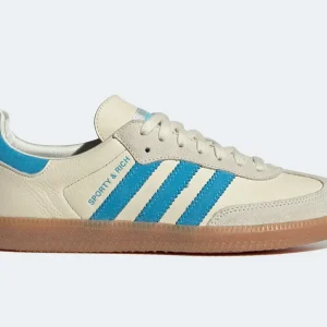 adidas Samba OG Sporty & Rich Cream Blue