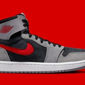 Jordan 1 High Zoom Air CMFT 2 Black Fire Red Cement