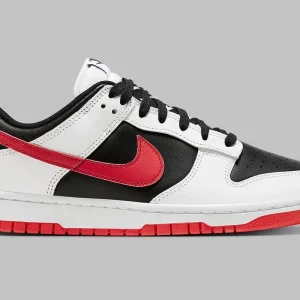 Nike Dunk Low Retro White Black University Red